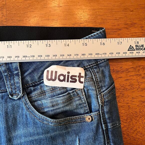 Democracy Womens 10 Ab Solution Slimming Tummy Control Stretch Ankle Skinny Jean - Picture 6 of 9